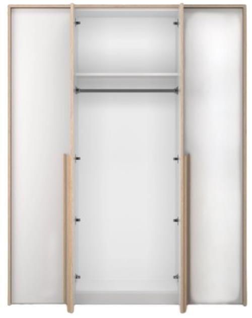 купить Шкаф Fabrik Home Marshal Корп Белый/ Белый жемчуг в Кишинёве 