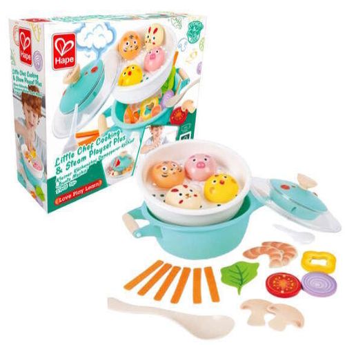 cumpără Bucătărie și veselă de jucărie Hape E3202 Set de Gătit cu Vapori Little Chef Plus în Chișinău 