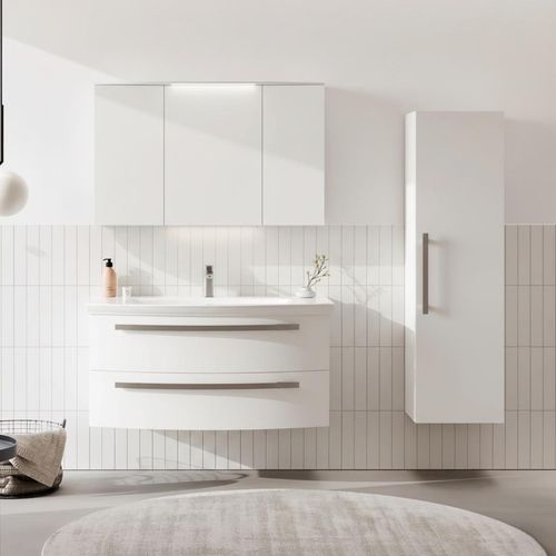 купить Шкаф под умывальник Orka Urla 110 White в Кишинёве 