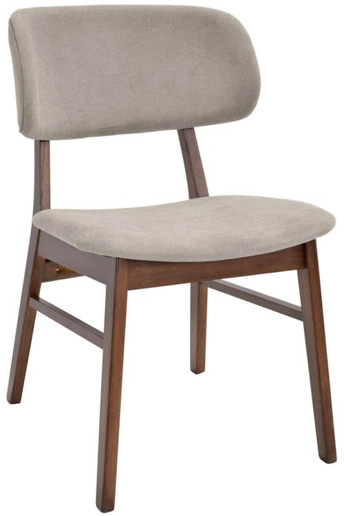 cumpără Scaun Deco Uni FG22616-16 Latte+Wood Legs în Chișinău 