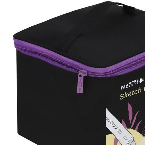 cumpără Set de creație miscellaneous MS_53455 Set de markere pentru sketching Meshu 100 culori, husa cu fermoar în Chișinău 