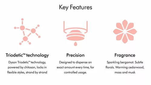 cumpără Accesoriu pentru uscător de păr Dyson HF 01 Chitosan Cremă fină de pre-coafare (Pentru părul drept sau ondulat) 100 m în Chișinău 