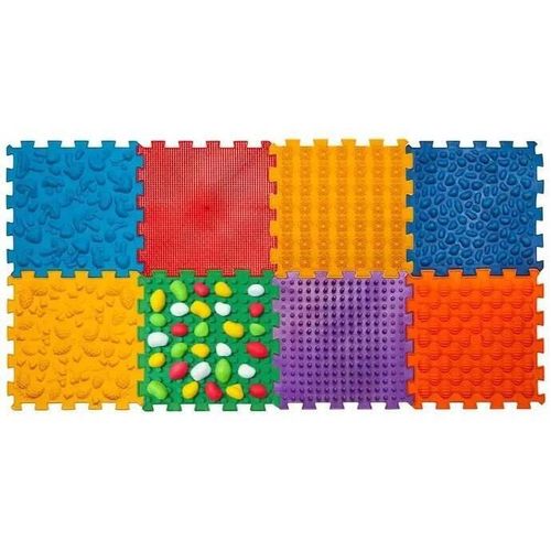 купить Коврик игровой Ortek 13175 Коврик-пазл массажный, 8 элементов в Кишинёве 
