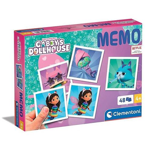 cumpără Joc educativ de masă Clementoni Мемо Gabby'S Dollhouse (18309) în Chișinău 