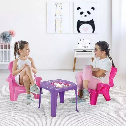cumpără Set de mobilier pentru copii Dolu 2503 Masa cu scaune Unicorn în Chișinău 