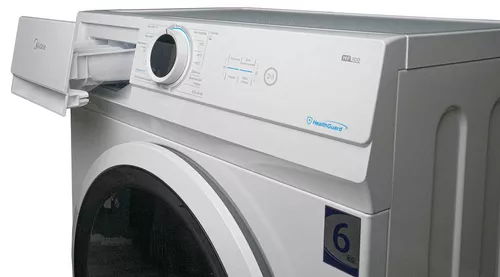 купить Стиральная машина с фронтальной загрузкой Midea MF100W60/W-C в Кишинёве 