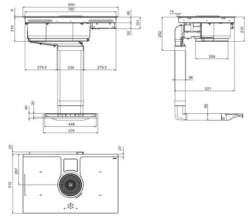 cumpără Plită încorporabilă electrică Elica Nikolatesla ONE BL/F/83 în Chișinău 