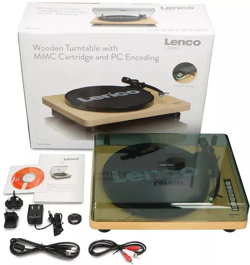 купить Проигрыватель виниловый Lenco L-30WD в Кишинёве 