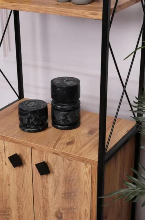 купить Офисный стеллаж Trendy Tervel, Pin 49x180x30cm, raft de carti в Кишинёве 