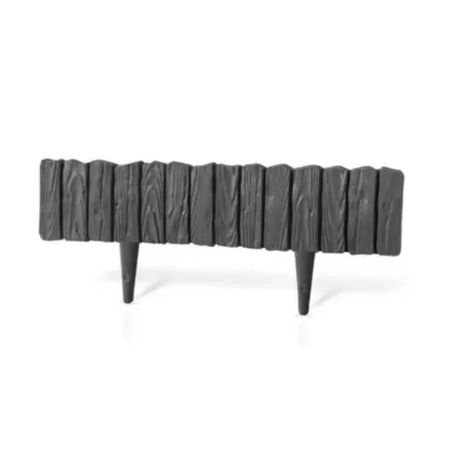 купить Декор для сада Hydro S Gard decorativ plastic Lemn, H=130mm, L=2.32m, Antracit (0640399) в Кишинёве 