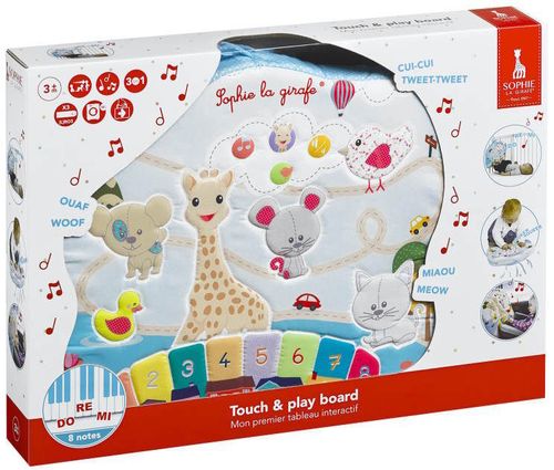 cumpără Covoraș de joacă Sophie la Girafe 230833 Jucarie interactiva Atinge si Joaca în Chișinău 