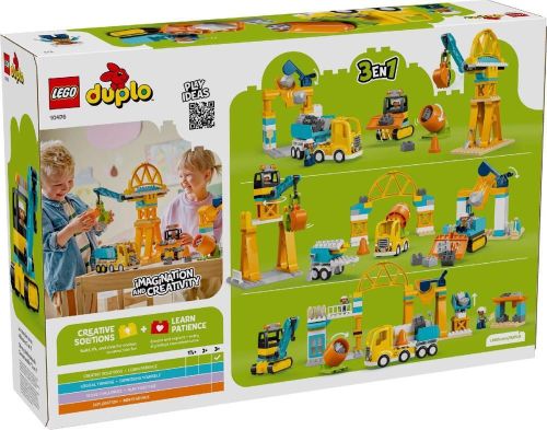 купить Конструктор Lego 10476 Construction Site and Vehicles 3in1 в Кишинёве 