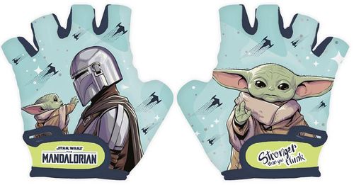 купить Защитное снаряжение Seven 59267 Перчатки велосипедные Star Wars Mandalorian в Кишинёве 