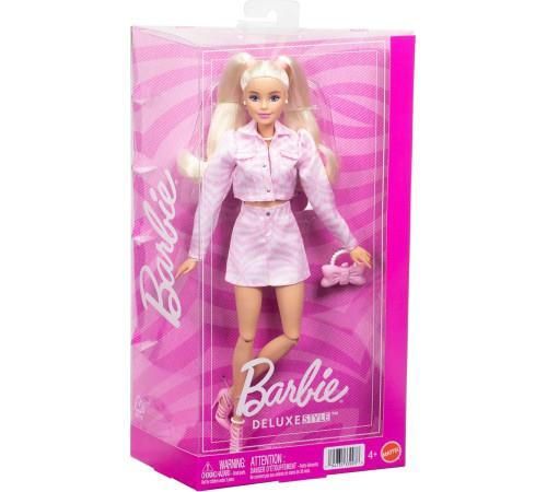 купить Кукла Barbie JJN69 Fashion Doll într-o ținută roz din denim в Кишинёве 