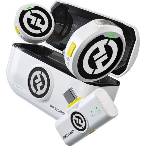 купить Микрофон Hollyland LARK M2 with USB-C Plug (Duo,Ivory, White) в Кишинёве 