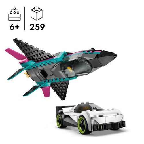 купить Конструктор Lego 60489 Jet vs Car в Кишинёве 