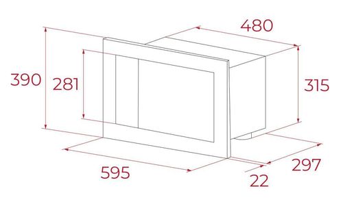 cumpără Cuptor cu microunde încorporabil Teka ML 8200 Black în Chișinău 