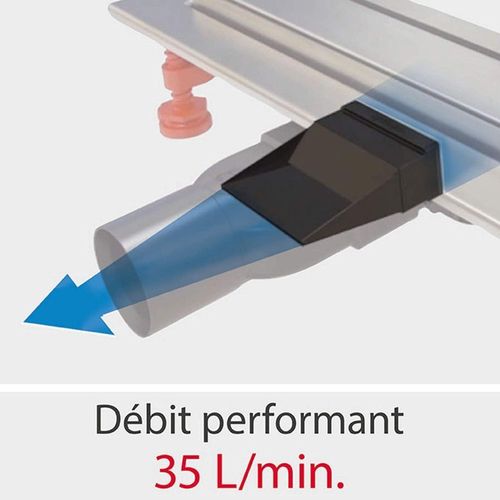 cumpără Trap de duș Wirquin Venisio 500 mm (30721030) black în Chișinău 