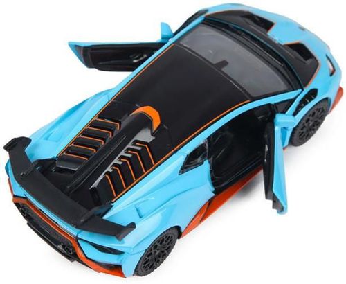 купить Машина Rastar 64300 Die cast 1:32 Lamborghini Huracan STO, albastra, 58255 в Кишинёве 