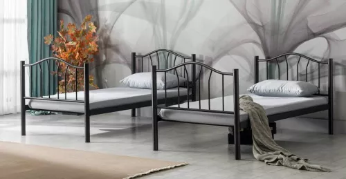 cumpără Pat pentru copii Evger R-25 90x200cm Black în Chișinău 