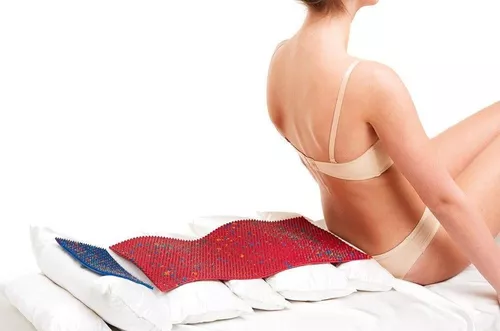 купить Коврик для йоги Lyapko 4711 Saltea masaj acupunctura Covric Bol'shoi 7.0 Ag 275*480 mm в Кишинёве 