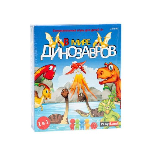 купить Настольная игра Play Land L-251RU Joc de masa In lumea dinosaurilor в Кишинёве 