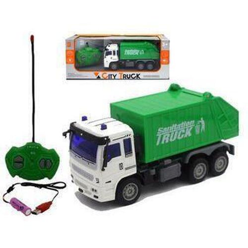 cumpără Jucărie cu telecomandă Promstore 44036 Мусоровоз City truck 1:30 Р/У с аккумулятором în Chișinău 