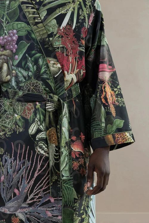 cumpără Halat Moooi 280200 Menagerie of Exti Ani Kimono M/L Raven în Chișinău 