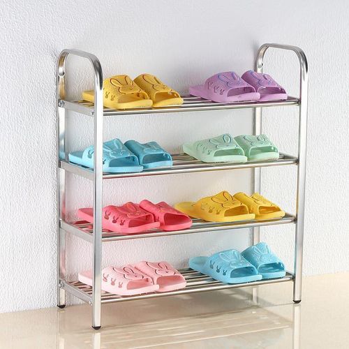 cumpără Raft pentru încălțăminte miscellaneous RM56 cu 4 nivele (60x23xH66cm), metal, crom în Chișinău 