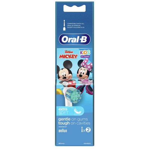 cumpără Accesoriu perie de dinți Oral-B Kids Mickey 2buc. în Chișinău 