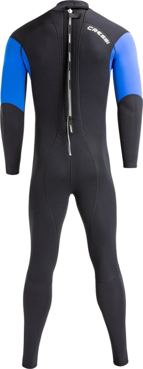 купить Аксессуар для плавания Cressi-Sub Morea Wetsuit (Bărbați) 3mm Black/Blue L/4 (Lu476004) в Кишинёве 