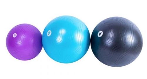 купить Мяч LiveUp 49923 Anti Burst Core Fit Exercise Ball 55cm, LP8201/55/VT в Кишинёве 