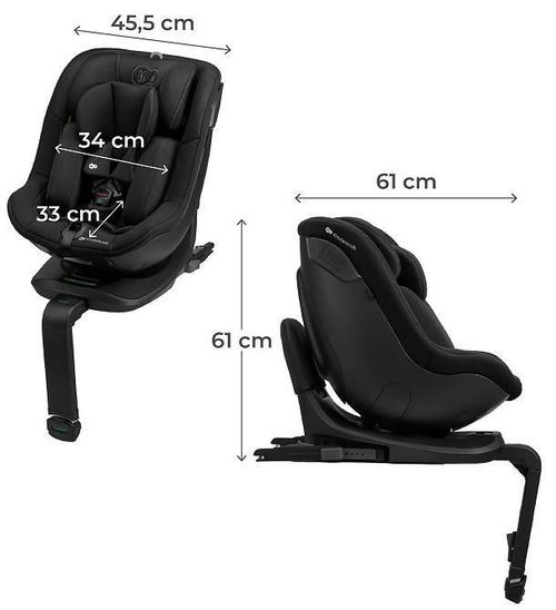 купить Автокресло KinderKraft I-Guard i-Size Air Flow black KCIGUA00BLK000N в Кишинёве 