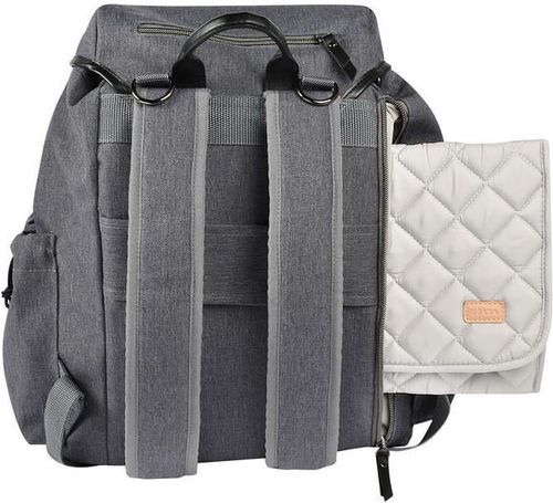 cumpără Geantă pentru mama Beaba B940267 Vancouver Nursery, Dark Grey în Chișinău 