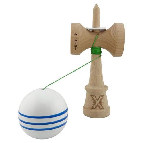 купить Активная игра Essa 165418 Kendama Flippy X Original, 7.5х6х18cm, alb-albastru в Кишинёве 