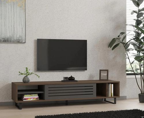 купить Тумба напольная для TV Trendy Eray, Nuc, Antracit в Кишинёве 