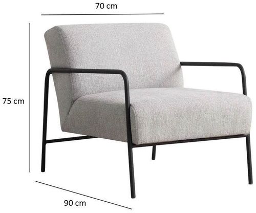 cumpără Fotoliu Trendy Eti Bergere-Gri în Chișinău 