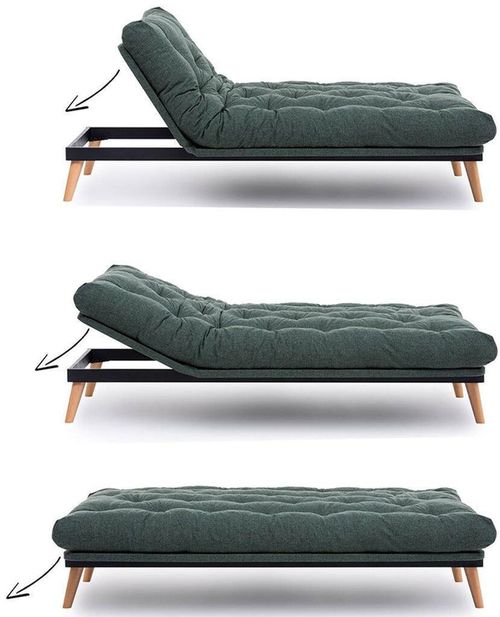 купить Диван Trendy Saki Verde, extensibila (3 locuri) в Кишинёве 