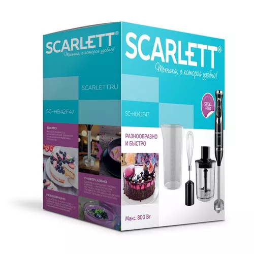 cumpără Blender de mână Scarlett SC-HB42F47 în Chișinău 