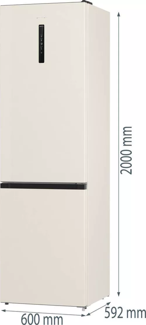 cumpără Frigider cu congelator jos Gorenje NRK6202AC4 în Chișinău 