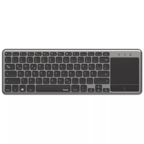 cumpără Tastatura p/u smart TV Hama KW-600T Smart TV Wireless Keyboard Black R1182653 în Chișinău 