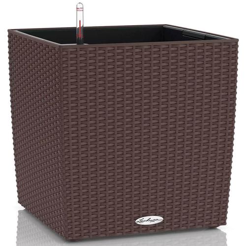купить Цветочный горшок Lechuza Cube Cottage 30, Mocha в Кишинёве 