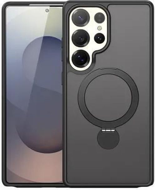 cumpără Husă pentru smartphone Dux Ducis Samsung Galaxy S25 Ultra Yind Mag 360 Stand, Black în Chișinău 