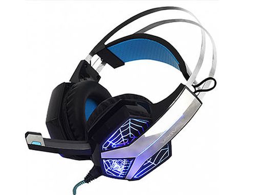 купить AULA Storm Gaming headset, 20 Hz - 20 kHz, 110+/-3 dB, 32 Ohm, Microphone: -32 dB ± 3 dB, 2m, 2x3.5mm + USB (for illumination) (casti cu microfon/наушники с микрофоном) в Кишинёве 