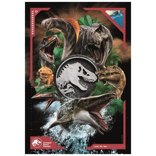 купить Пазл Clementoni Puzzle 180 Jurassic World 2026 (29098) в Кишинёве 