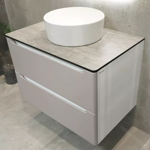 купить Столешница для умывальника Bayro Bergamo 800x520 панель CrownLam 12мм brooklyn в Кишинёве 