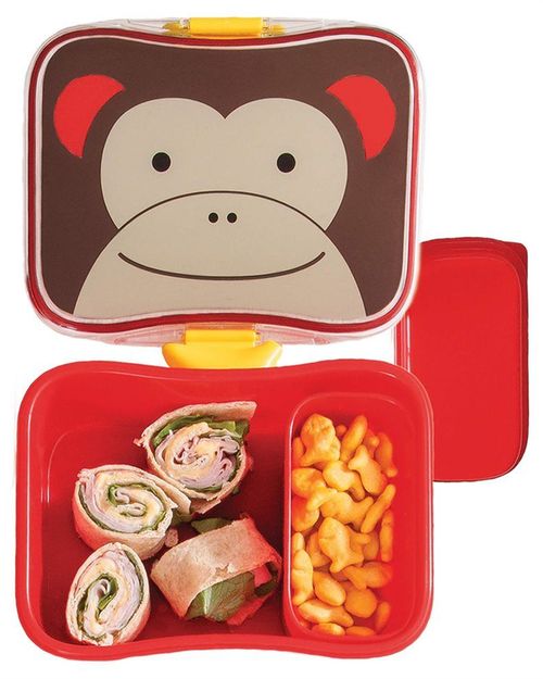 Пластиковый контейнер для бутербродов Skip Hop Zoo Обезьянка 