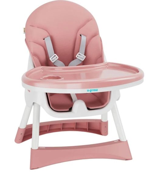 cumpără Scaun de masă U-Grow UG-502-PK 2in1 Pink în Chișinău 
