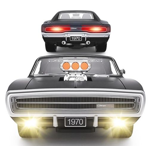 cumpără Jucărie cu telecomandă Rastar 99010 Dodge Charger R/T, 1:16 negru, 50531 în Chișinău 