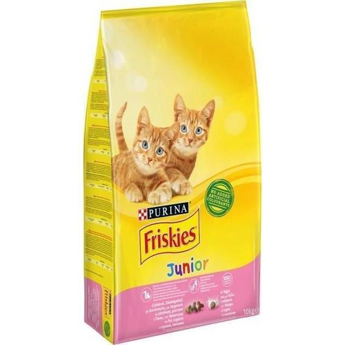 cumpără Hrană pentru animale de companie Purina Friskies Junior hr.usc. p/pisici (pui,lapte,legume) 1,5kg (6) în Chișinău 
